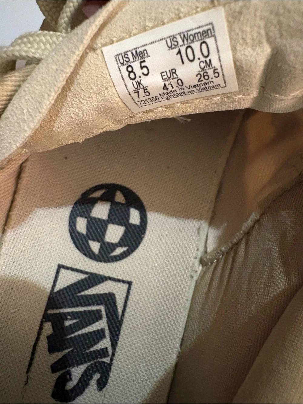 Vans Men's Tan/Beige Athletic Sneakers